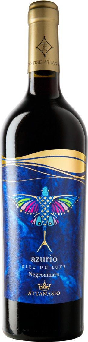 Bottiglia di Azurio, linea Blu Edition