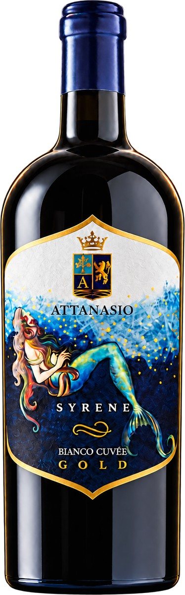 Bottiglia di Cuvée Gold, linea Mediterrano Collection