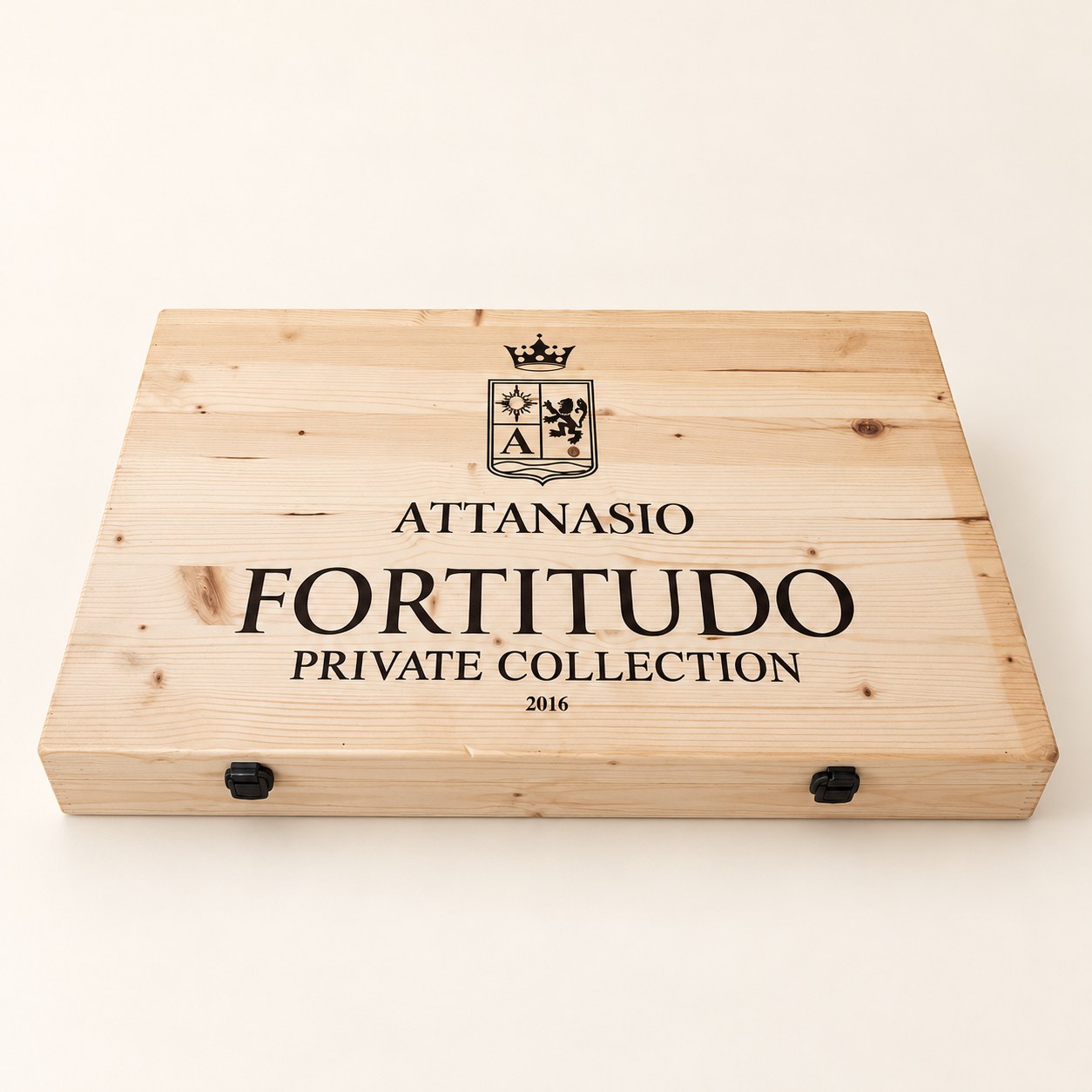 Fortitudo, confezione regalo in legno Attanasio