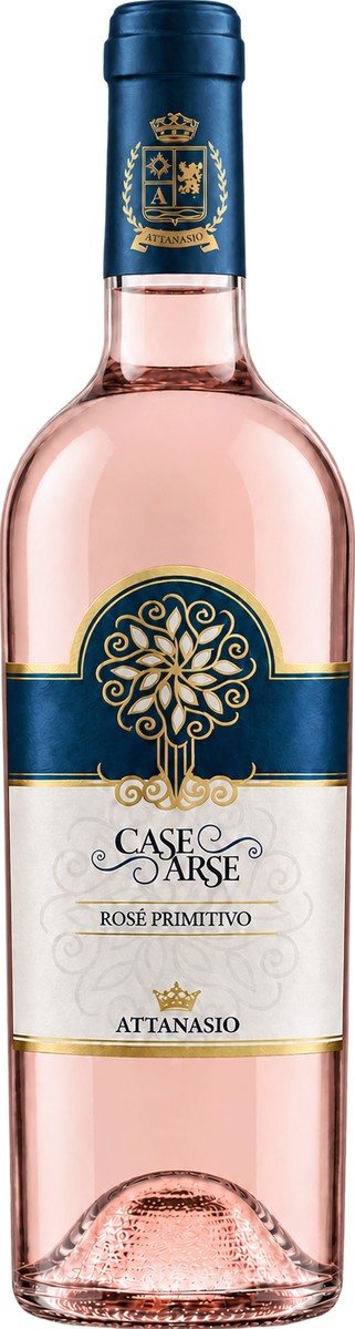Bottiglia di Rosato Primitivo, linea Case Arse